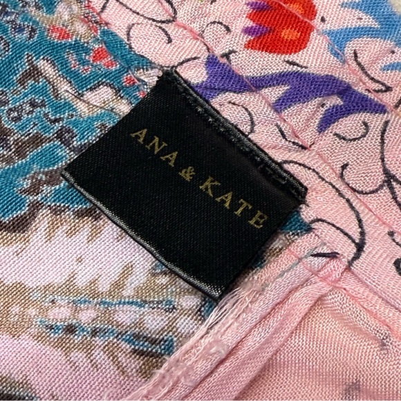 Patchwork Multicolor Skirt by Ana & Kate - Size Large - Picture 3 of 13